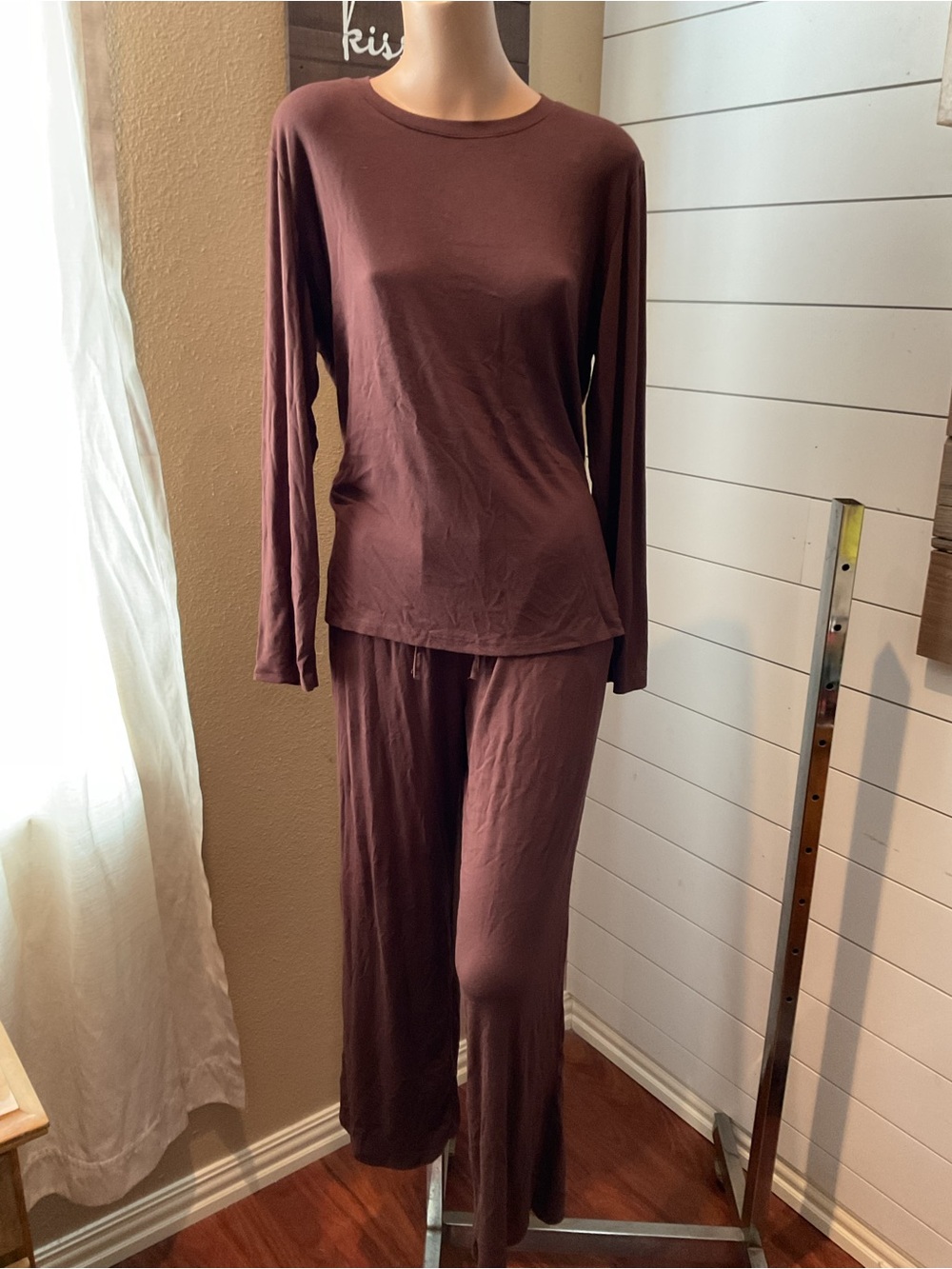 Darong Women’s Brown 2 Piece Pant Set Size Medium